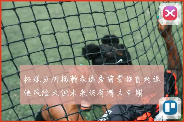 拓媒分析杨瀚森选秀前景称首轮选他风险大但未来仍有潜力可期